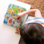 HABA Toddler Busy Board: Town Magnetic Maze Game