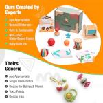 Montessori Toy Set for Infants - Tummy Time Fun