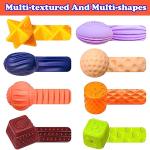 Montessori Sensory Balls - 8pc Baby Toy Set