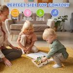 Montessori Busy Board: Wooden Sensory Toy for Toddlers