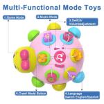 Musical Crawling Ladybug Toy for Baby Fun