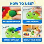 Pompom Art Kit for Kids - Montessori Fun
