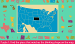 Montessori Geography Puzzle Maps: USA Edition