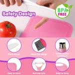 Kids Cooking Set with Safe Knives and Utensils