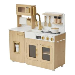 Teamson Kids Little Chef Wooden Play Kitchen Set