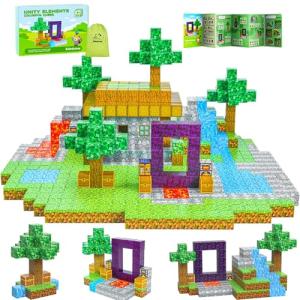 Magnetic Blocks Portal Set for Kids 3+
