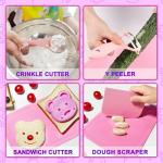 Kids Cooking Set with Safe Knives and Utensils