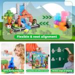 Magnetic Building Blocks Set for Kids 4-8