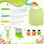 Kids Safe Knife Set for Real Cooking Fun