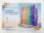 Magnetic Building Tiles for Kids - 40PCS