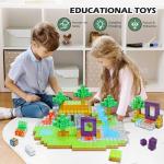 Magnetic Blocks Portal Set for Kids 3+