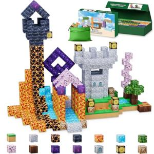 120 PCS Large Magnetic Building Blocks for Kids