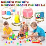 54 PCS Magnetic Building Blocks for Kids