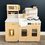 Teamson Kids Little Chef Wooden Play Kitchen Set
