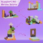 120 PCS Large Magnetic Building Blocks for Kids