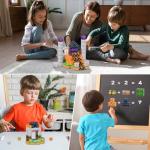 120 PCS Large Magnetic Building Blocks for Kids