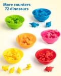 Coogam Dinosaur Counting and Color Matching Toy