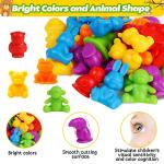 Counting Animals Sorting Game for Kids 3-5