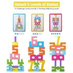 Gdaytao 20PCS Wooden Number Blocks for Kids