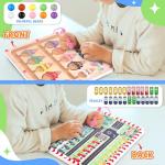 Magnetic Color and Number Maze Montessori Toy