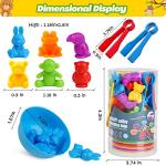 Counting Animals Sorting Game for Kids 3-5