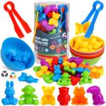 Counting Animals Sorting Game for Kids 3-5