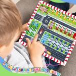 Magnetic Color and Number Maze Montessori Toy