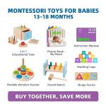 Tookyland 8-in-1 Montessori Learning Toy Set