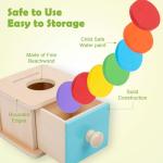 Adena Montessori Coin Box Toy for Babies