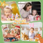 Wooden Montessori Dinosaur Toy Set for Toddlers
