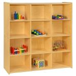 Big Cubby Storage Shelf for Art Supplies