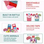 Wrist Rattles for Babies - Soft Sensory Toys