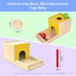 Adena Montessori 5-in-1 Wooden Baby Play Kit