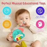 ElapseGlow Musical Baby Elephant Piano Toy