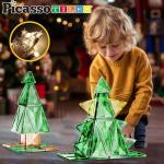 PicassoTiles 106pc LED Magnetic Building Tile Set