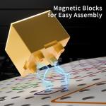 Light-Up Magnetic Building Blocks for Kids