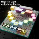Light-Up Magnetic Building Blocks for Kids