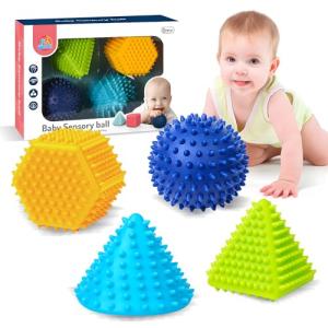 Soft Spiky Sensory Balls for Baby Development