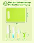 Montessori Kitchen Knife Set for Kids, 5 Pcs