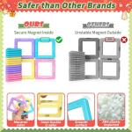 Magnetic Tiles Building Set for Kids 3-7