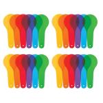 24 Color Paddles for Learning and Play