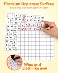 Coogam Wooden Math Hundred Board for Kids