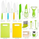 Kids Real Cooking Knife Set - 40 Pieces