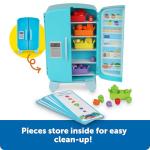 Mini Fridge Sorting Snacks Play Food Set