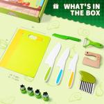 13-Piece Montessori Kitchen Cooking Set for Kids