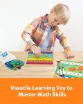 Coogam Wooden Math Hundred Board for Kids