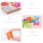 Wooden Alphabet and Number Puzzles for Toddlers