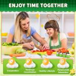 13-Piece Montessori Kitchen Cooking Set for Kids