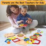Wooden Shape Sorting Puzzle for Toddlers