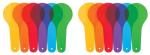 12 Color Paddles for Montessori Learning Fun
